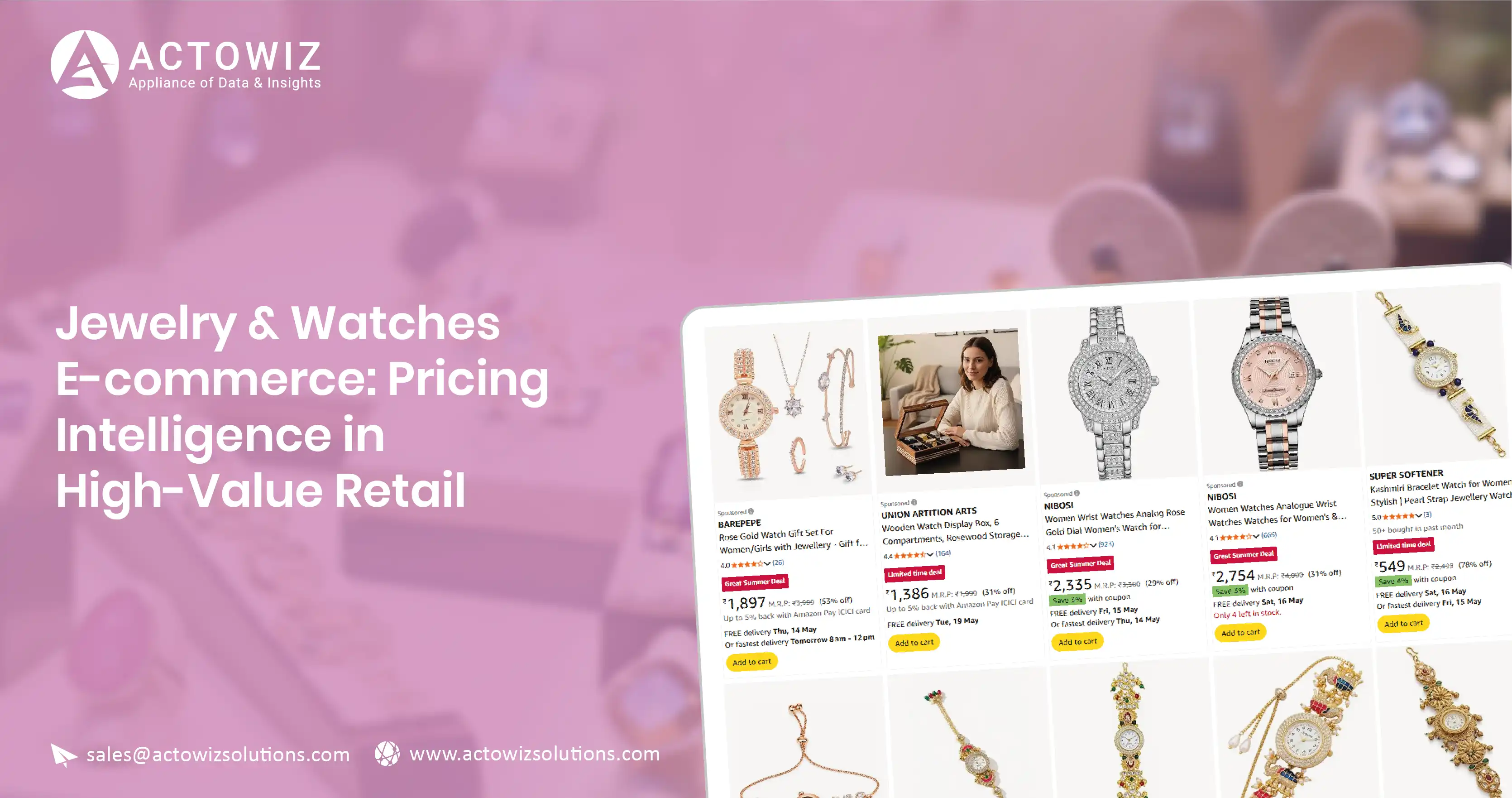 Jewelry & Watches E-commerce: Pricing Intelligence in High-Value Retail